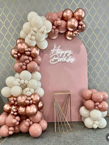 Special Entry - Private Party & Milestone Decoration Elegant Birthday & Anniversary Setups photo 62