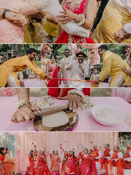 Vibrant Haldi Celebrations photo 17