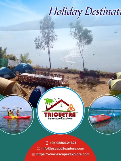 Our holiday destination offers the best of both worlds: thrilling water sports by day and peaceful lakeside camping by night.