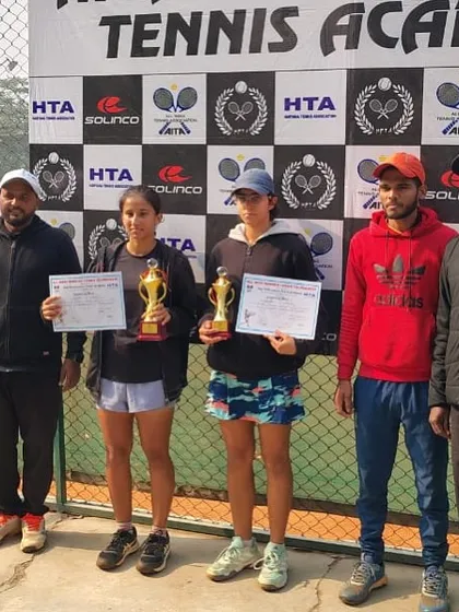 Highlighting Eshanya Khattar's consistent success, from winning her first U16 title to bagging a silver medal at the Delhi Olympic Games.