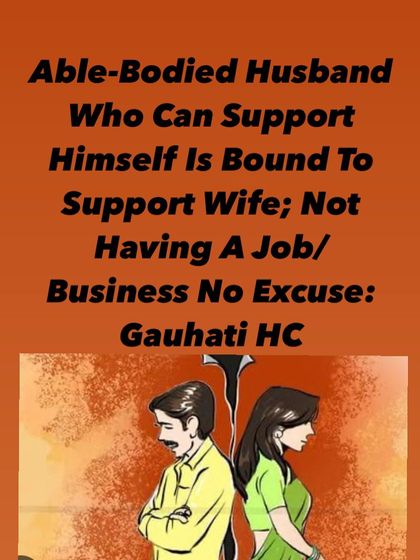 An able-bodied husband is legally obligated to support his wife, and claiming to be without a job or business is not an acceptable excuse. I use this legal standing to counter common tactics used to avoid paying maintenance.