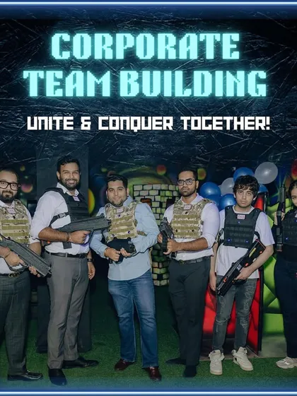 Ditch the boring office meetings and bring your team here for a day of high-stakes fun. Our corporate packages are designed to build teamwork and boost morale, one laser blast at a time. Unite your team and conquer the arena together.