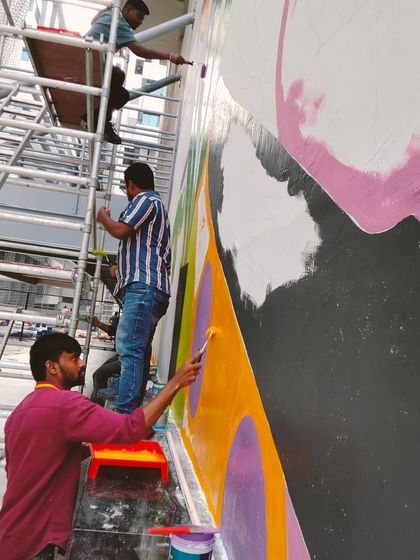 Vritti Kotian - Custom Murals & Wall Art Murals for Corporate & MNC Spaces photo 3