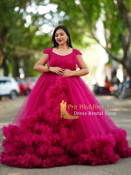 Pre Wedding Attire - Pre-Wedding Outfit Rental Elegant Ball Gowns & Ruffled Dresses photo 22