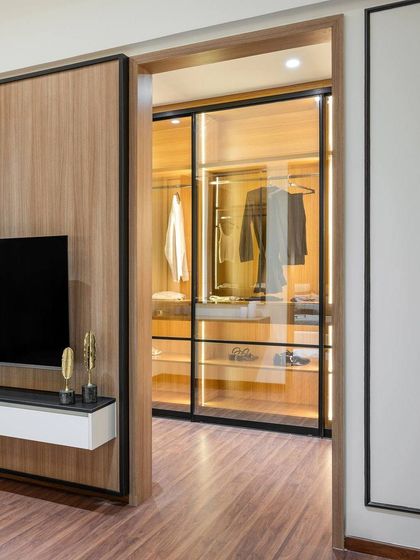 Studio Amaavi - Residential Architecture & Interior Design Serene Master Bedrooms photo 9