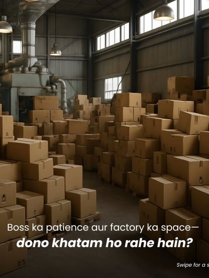 When your boss's patience and your factory's space are both running out, it's time for a change. I help businesses relocate their entire setup smarter, smoother, and stress-free.