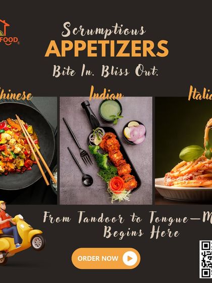 Scrumptious appetizers to start any meal. From Chinese stir-fry to Indian tandoori and Italian pasta, the magic begins here.