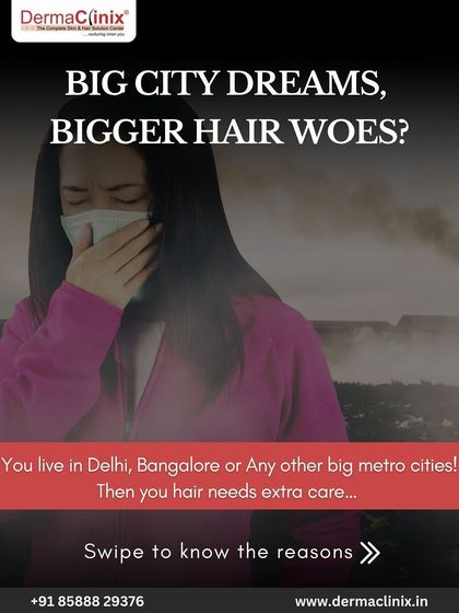 Living in a big metro city like Delhi comes with unique challenges for your hair. Pollution, hard water, and stress all contribute to hair woes.