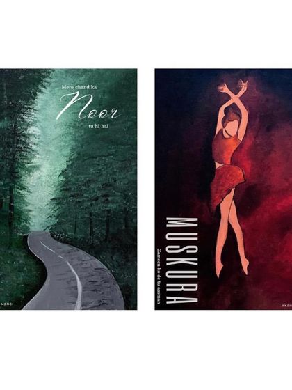 Official merchandise for my songs "Noor" and "Muskura". Beyond the music, I can help artists develop a complete brand, including visual art and merchandise that reflects their sound.