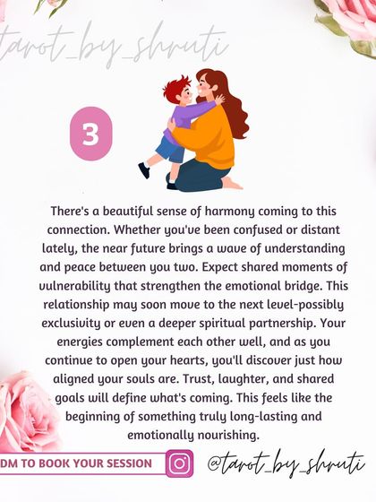 What is the future of your connection? This reading explores the potential of your bond, whether it requires patience to grow, is undergoing a deep soul transformation, or is heading towards beautiful harmony.