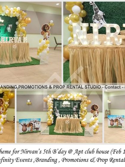 Infinity Events - Milestone Celebration Decoration Cartoon & Character Adventures photo 42