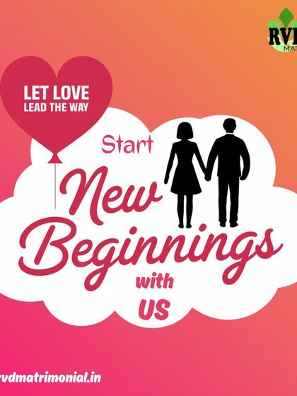 Start your new beginnings with me. This post celebrates the start of a new year and the opportunity to find a new life partner.
