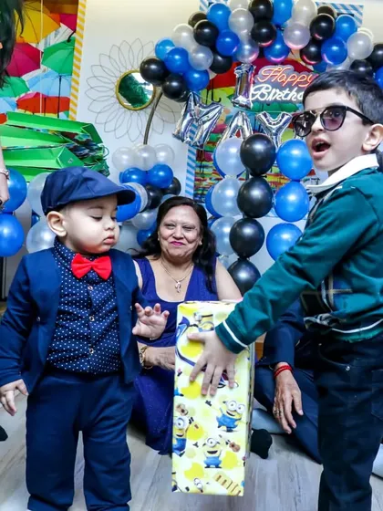Capturing the special moments of a first birthday party. The decor and atmosphere are designed to be picture-perfect for these once-in-a-lifetime memories.