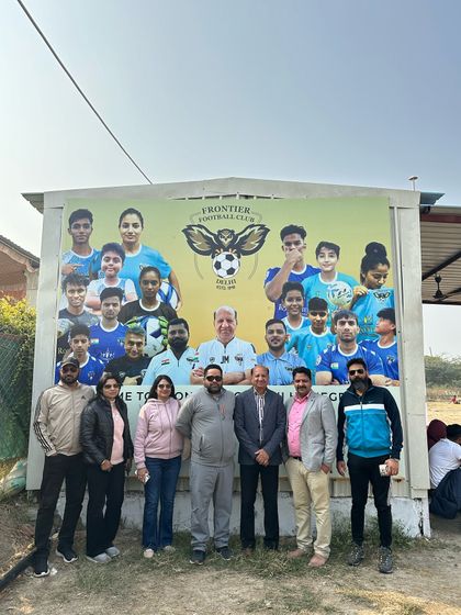 We had the pleasure of welcoming esteemed alumni Ankur Khanna, who has been part of the Frontier FC legacy for 20 years. Moments like these connect our past and present.