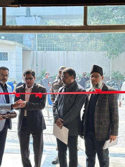The official inauguration of the Inter-Faculty Tournament 2024-25 with a ribbon-cutting ceremony. I handle all formalities to ensure a smooth and official start to every tournament.