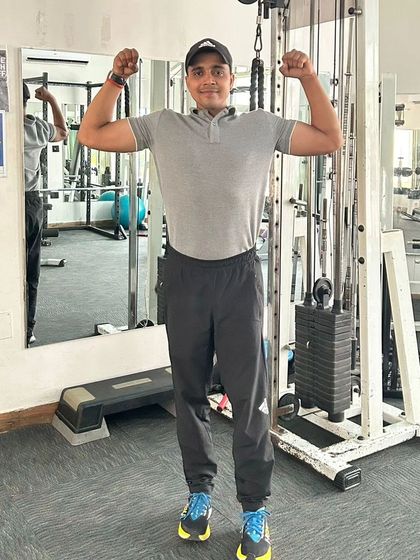 Feeling strong after a session in Sector 99.