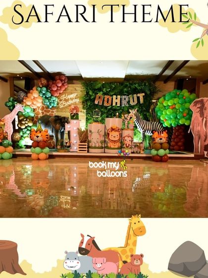 Book My Balloons - Balloon Decor & Delivery Kids' Themed Parties: Adventures & Fantasies photo 93