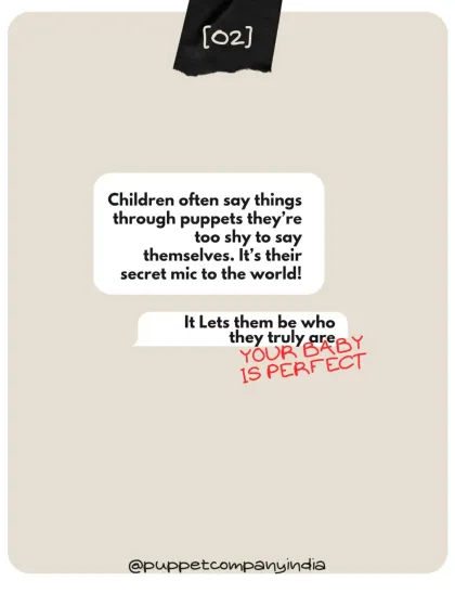 For the quiet ones, a lookalike puppet is like a secret microphone to the world. It gives them a safe way to say the things they are too shy to say, letting them be who they truly are. Your baby is perfect, and this helps them feel it.