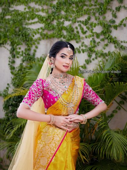 Anthariya by Nidhi Gowda - Custom Bridal & Occasion Wear Grand Bridal Sarees & Muhurtham Wear photo 56