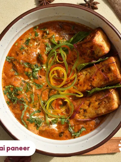 Who says veg is boring? Our Kadhai Paneer is bursting with flavour, with soft paneer and colourful peppers in a thick, spicy gravy. It’s a dish that even non-veg lovers can’t resist.