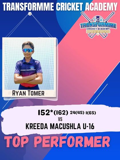Transform Cricket Academy - Junior Cricket Coaching Program Star Performers: Celebrating Individual Excellence photo 21