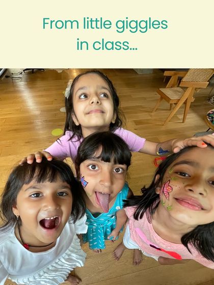 From little giggles in class to full-blown stage moments, every bit of this journey is magic. We are grateful for every student.