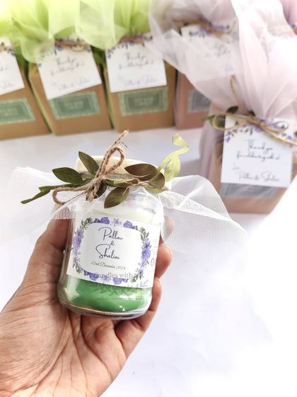 Candles with a K - White-Label Candle Manufacturing Wedding & Anniversary Favors photo 4