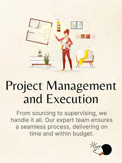 Finally, we handle all project management and execution. From sourcing to supervising, our expert team ensures a seamless process, delivering on time and within budget.