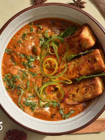 No get-together is complete without a classic Paneer dish. My Kadhai Paneer, with its powerful flavors and deep aromatic curry, is sure to make your meals memorable.