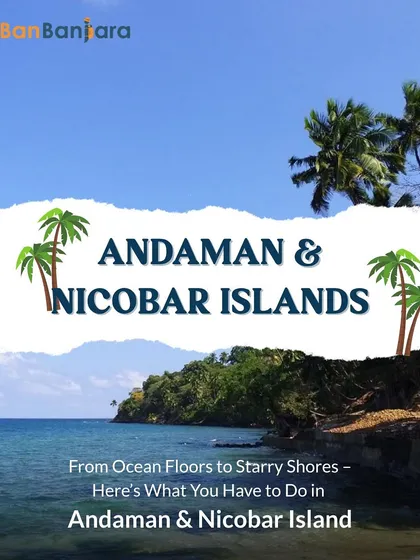 Forget your worries and just picture yourself here. The Andaman Islands are our go-to for a perfect beach escape, with crystal clear waters and endless blue skies.