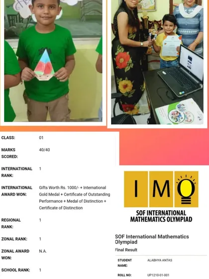 A moment of glory for Alabhya Antas, one of our Little Bob students, who achieved International Rank 1 in the SOF International Mathematics Olympiad.