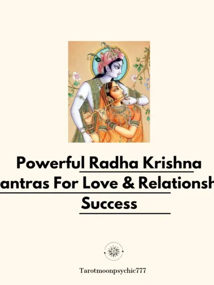 This series introduces powerful Radha Krishna mantras specifically for attracting love, harmony, and success in your relationships. Chanting these can remove blocks and align your love life with peace.