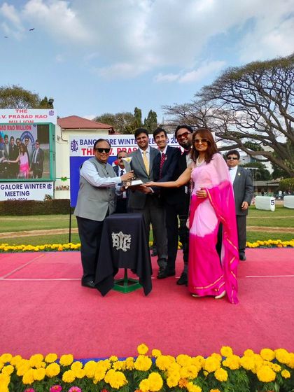 The Stayers' Trial Stakes presentation.