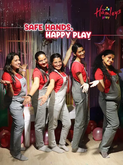 Safe hands mean happy play! Meet my amazing team of Play Pals. They are professionally trained to make safety a priority, ensuring your little ones can focus on having fun while you have complete peace of mind.