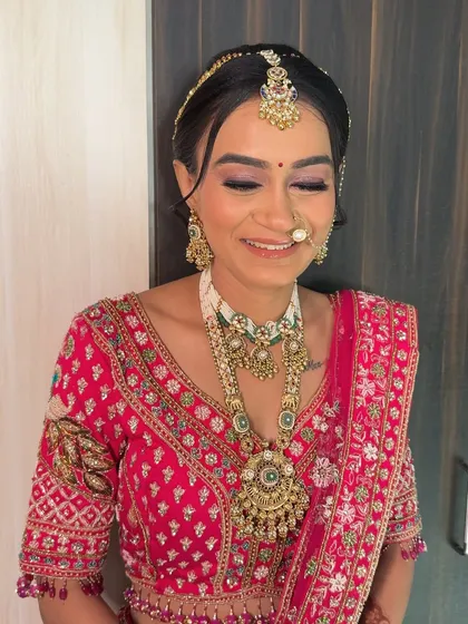 A happy, smiling bride. Her joy is the most beautiful thing, and we are honored to be a part of it.