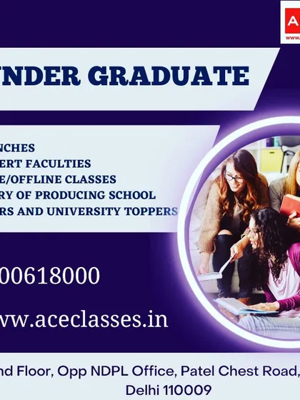 With 5 branches, 15+ expert faculty, and a long history of producing university toppers, we have the experience and infrastructure to support your undergraduate journey. We offer both online and offline classes to fit your schedule.