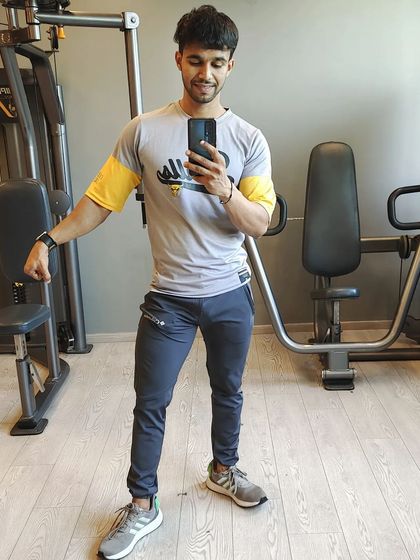 Feeling strong and confident. My fitness journey has given me a sparkle that no one can dull.