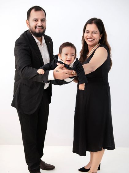 A playful family of three. I love capturing the fun and sometimes silly moments that show a family's true personality.