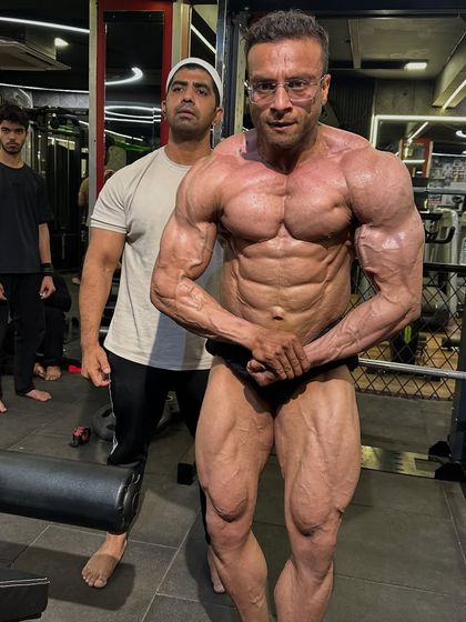 The champion is ready. My athlete Mohsin Ansari in peak condition, ready to dominate the Sheru Classic.