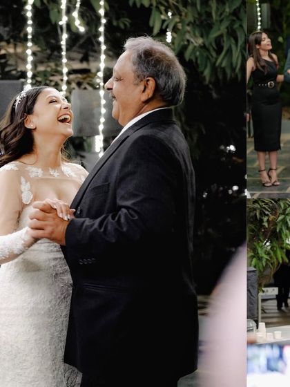 Images from beautiful Christian weddings at my venue. The stone aisle serves as a natural walkway, and the open lawn allows for classic seating arrangements, creating a picturesque chapel-in-nature feel.