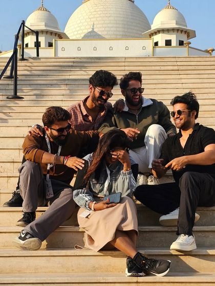 Laughter, madness, and trust. These are the ingredients that turn teammates into a family. Here is a lighthearted moment with my core team on a work trip.