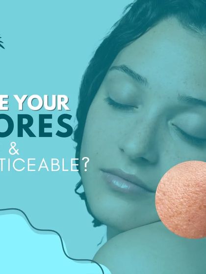 Are your pores big and noticeable? We have solutions. Enlarged pores are a common concern that we can effectively treat to give you a smoother skin surface.