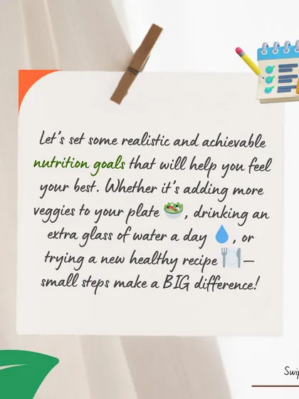 A new month is a fresh start for your health journey. I'm here to support you with customized diet plans and health management packages. Let's set your goals and crush them together.
