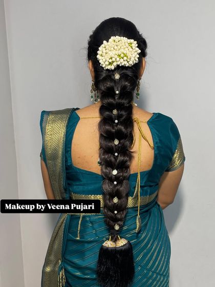 Veena Pujari - Bridal Makeup and Hairstyling Bridal Hair Artistry photo 15