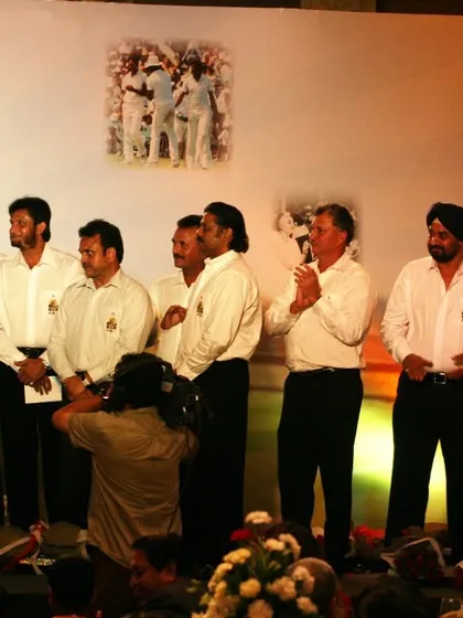 Sharing a few words during the 25th-anniversary celebration of our World Cup victory.