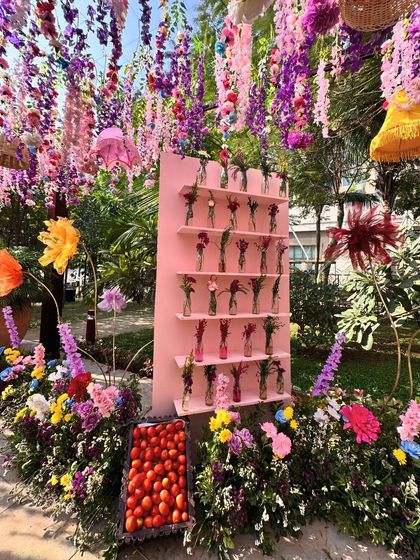 Colorful Beginnings: Haldi & Mehendi photo 31