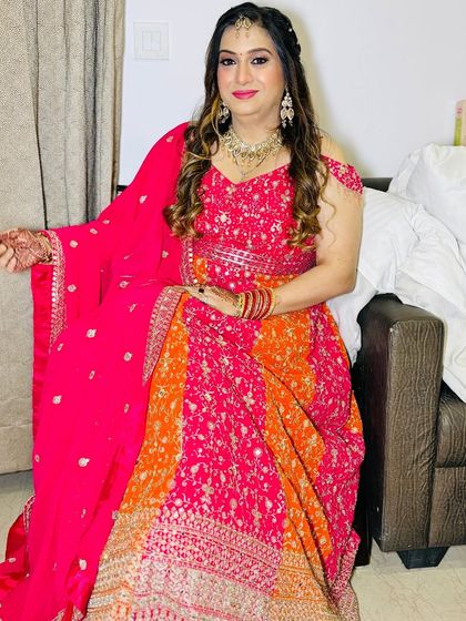 A seated shot, looking graceful.