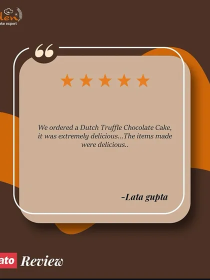 We're so glad you found our Dutch Truffle Chocolate Cake and other items to be "extremely delicious." Thank you for the wonderful Zomato review, Lata.