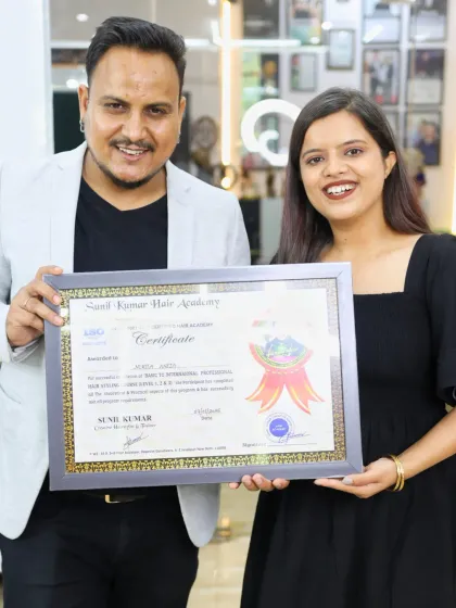 Sunil Kumar - Professional Hairstyling Courses & Training Our Proud Graduates: Student Success photo 16