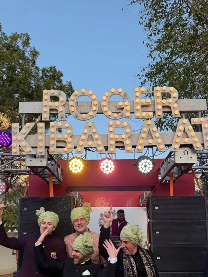 A Baraat should be an event in itself. For this wedding in Jaipur, we created a custom mobile DJ truck to make sure the procession had festival-level energy from start to finish.